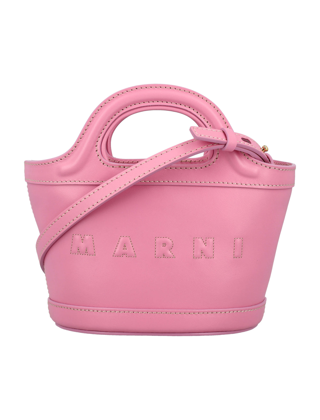 MARNI Mini Tropicalia Leather Handbag