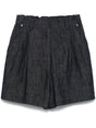 BRUNELLO CUCINELLI Stylish Women's Denim Cotton Shorts