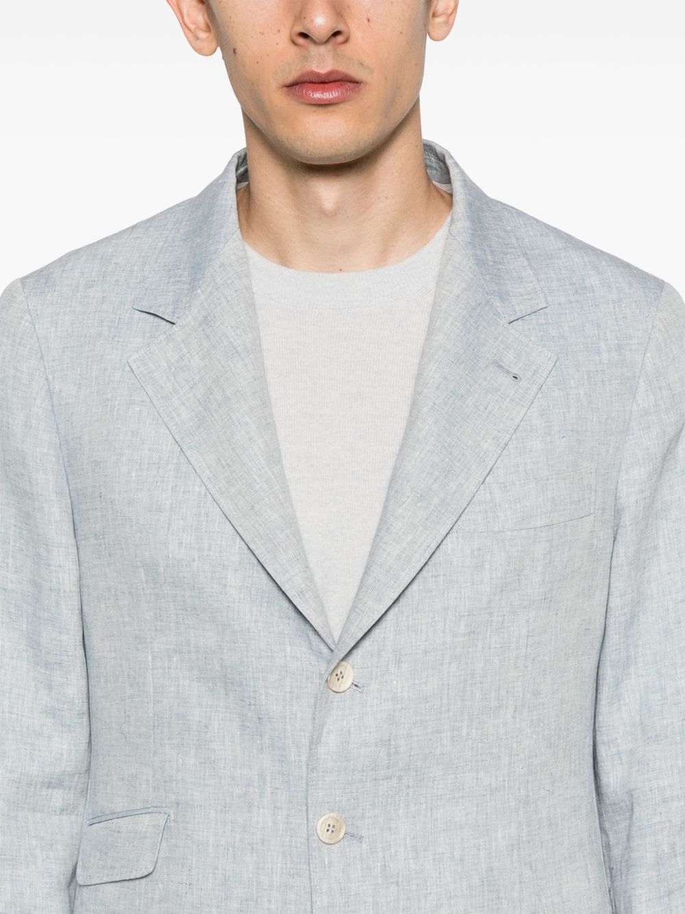 BRUNELLO CUCINELLI Linen Single-Breasted Suit for Men - SS25