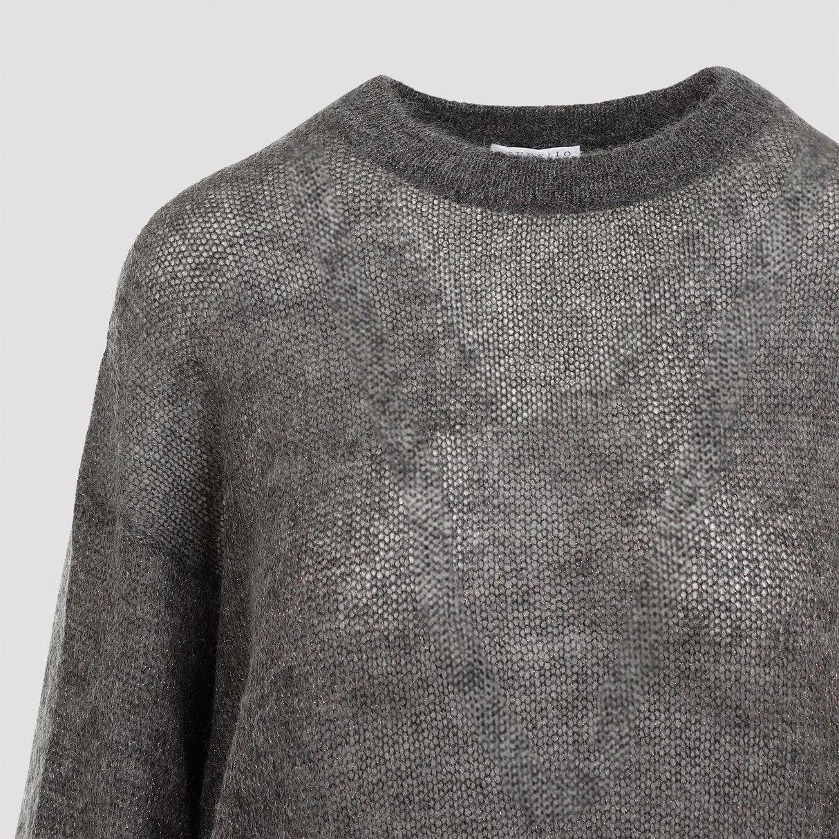 BRUNELLO CUCINELLI Luxe Mohair Lame Sweater