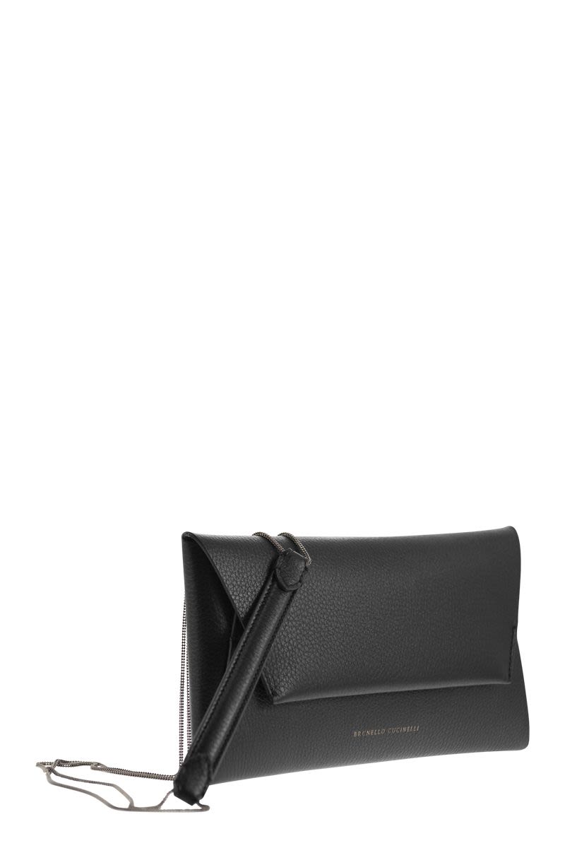 BRUNELLO CUCINELLI Refined Leather Cross-Body Bag