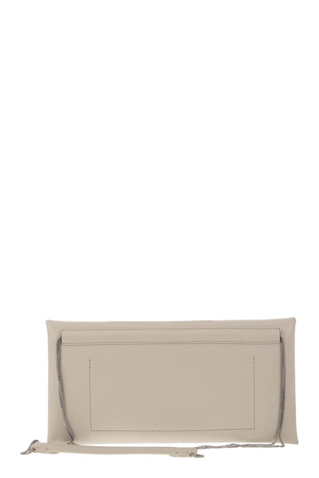 BRUNELLO CUCINELLI Mini Leather Cross-Body Handbag