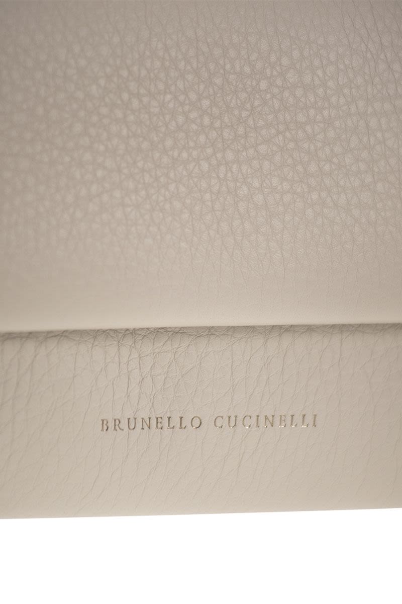 BRUNELLO CUCINELLI Refined Leather Cross-Body Bag