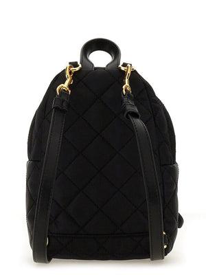 MOSCHINO COUTURE Quilted Nylon Mini Backpack