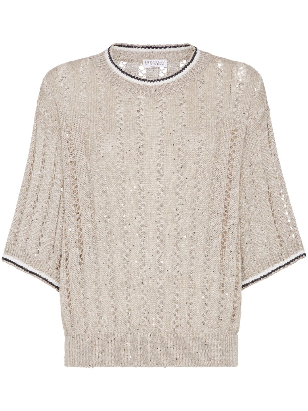 BRUNELLO CUCINELLI Dazzling Crewneck Jumper for Women