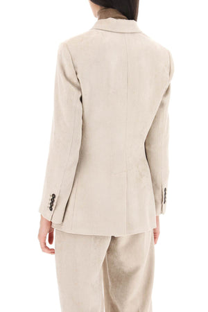 BRUNELLO CUCINELLI Double-Breasted Jacket for Women - FW23 Collection