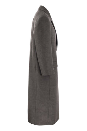 BRUNELLO CUCINELLI Tailored Women's Jacket with Concealed Closure