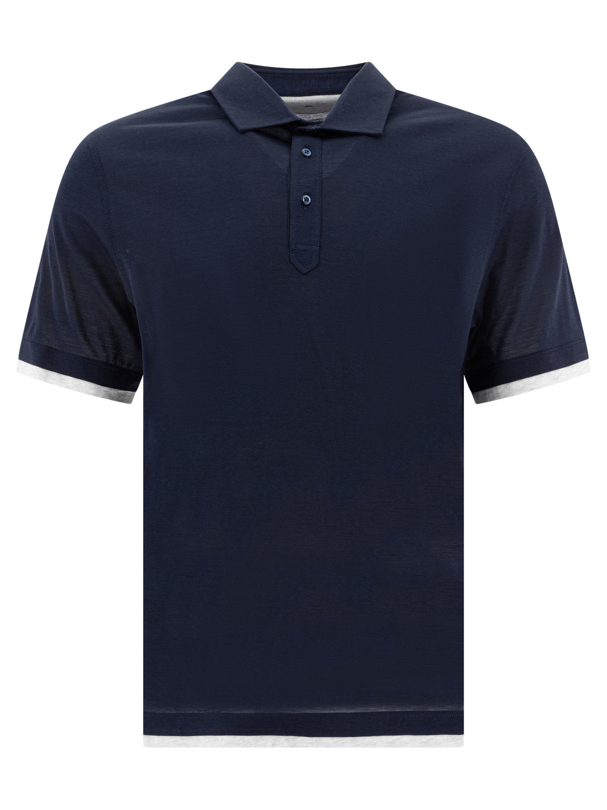 BRUNELLO CUCINELLI Men's Luxury Polo T-Shirt