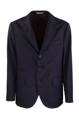 BRUNELLO CUCINELLI Deconstructed Virgin Wool Single-Breasted Jacket