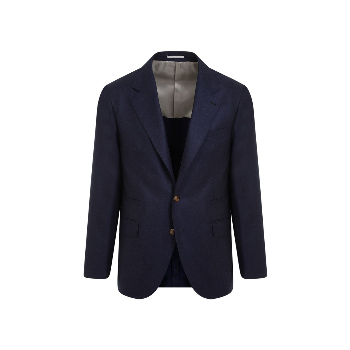 BRUNELLO CUCINELLI Deconstructed Virgin Wool Single-Breasted Jacket