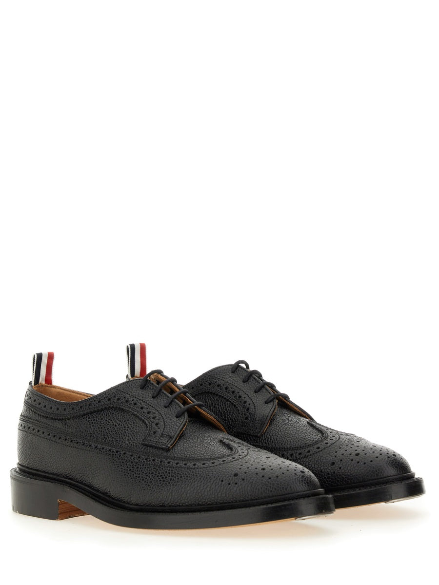 THOM BROWNE Classic Longwing Brogue Shoes for Men