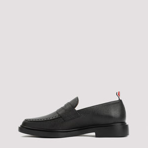 THOM BROWNE Pebble Grain Leather Loafers for Men