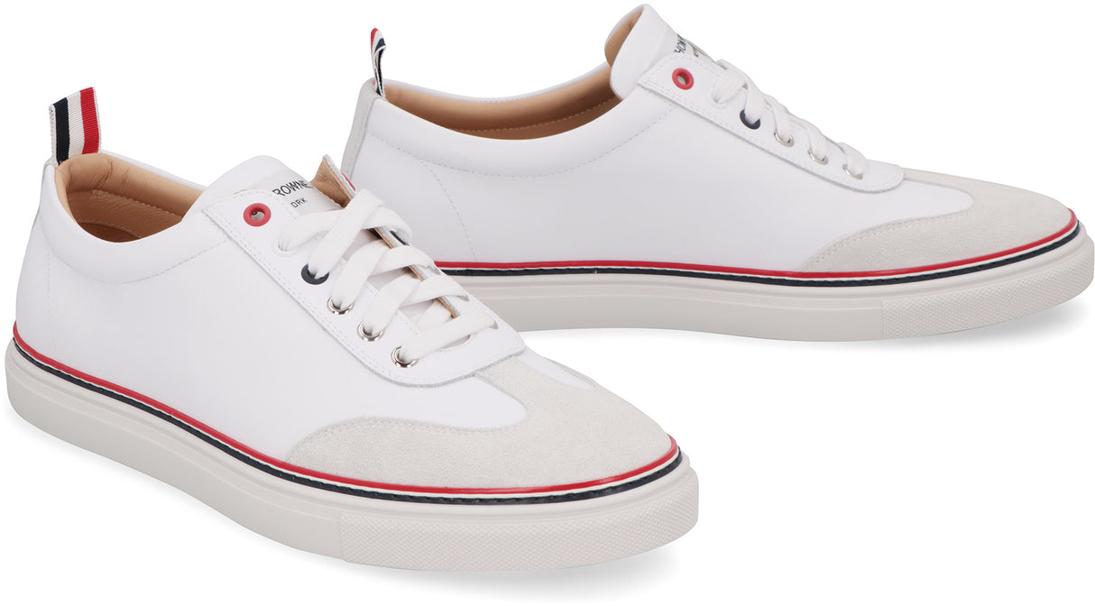 THOM BROWNE Low-Top Trainer Sneakers for Men