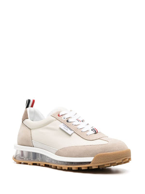 THOM BROWNE Low-Top Leather Sneaker