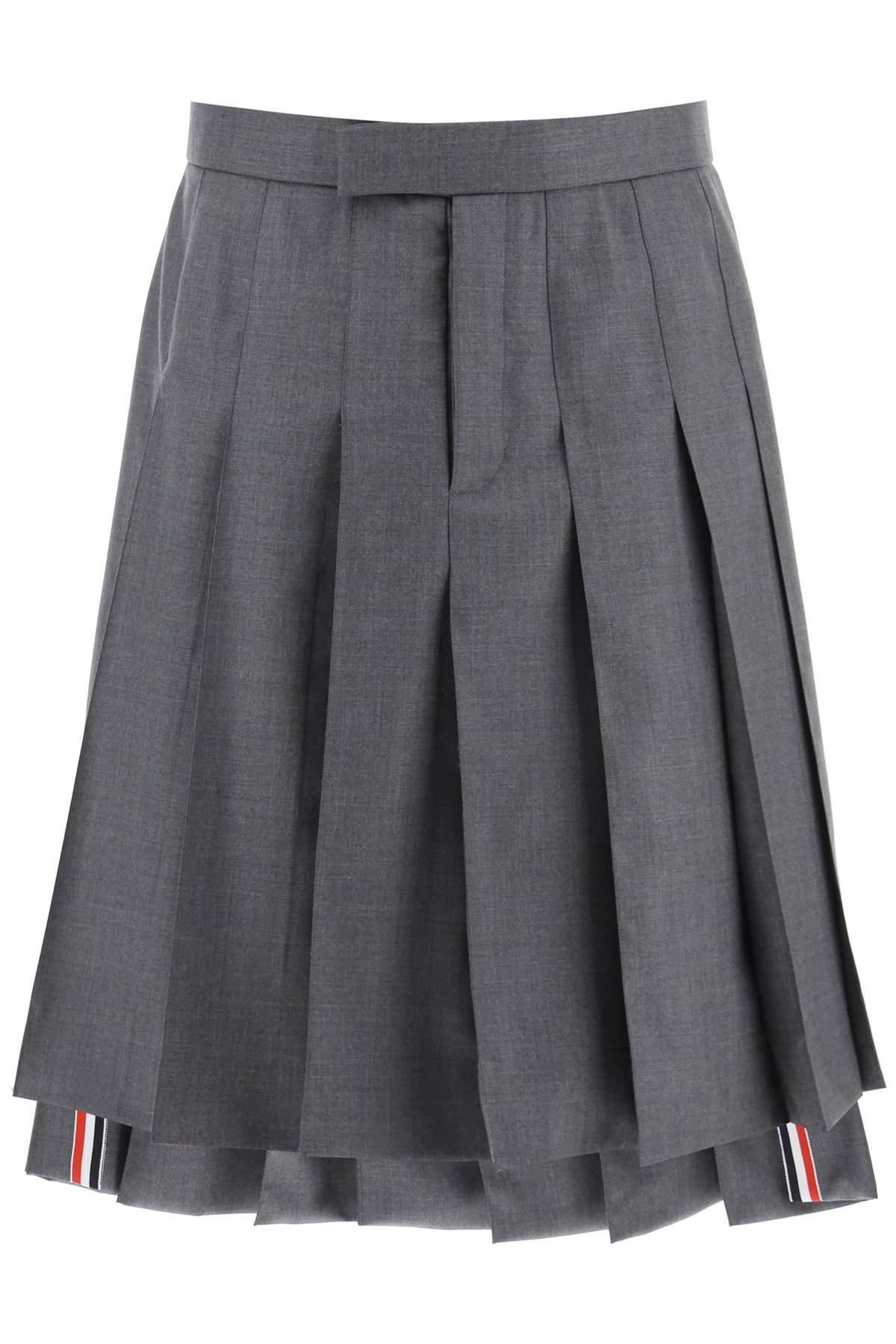 THOM BROWNE Classic Rise Backstrap Knee Length Skirt for Men