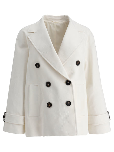 BRUNELLO CUCINELLI Bead-Embellished Peacoat Jewelry for Women - Spring/Summer 2025