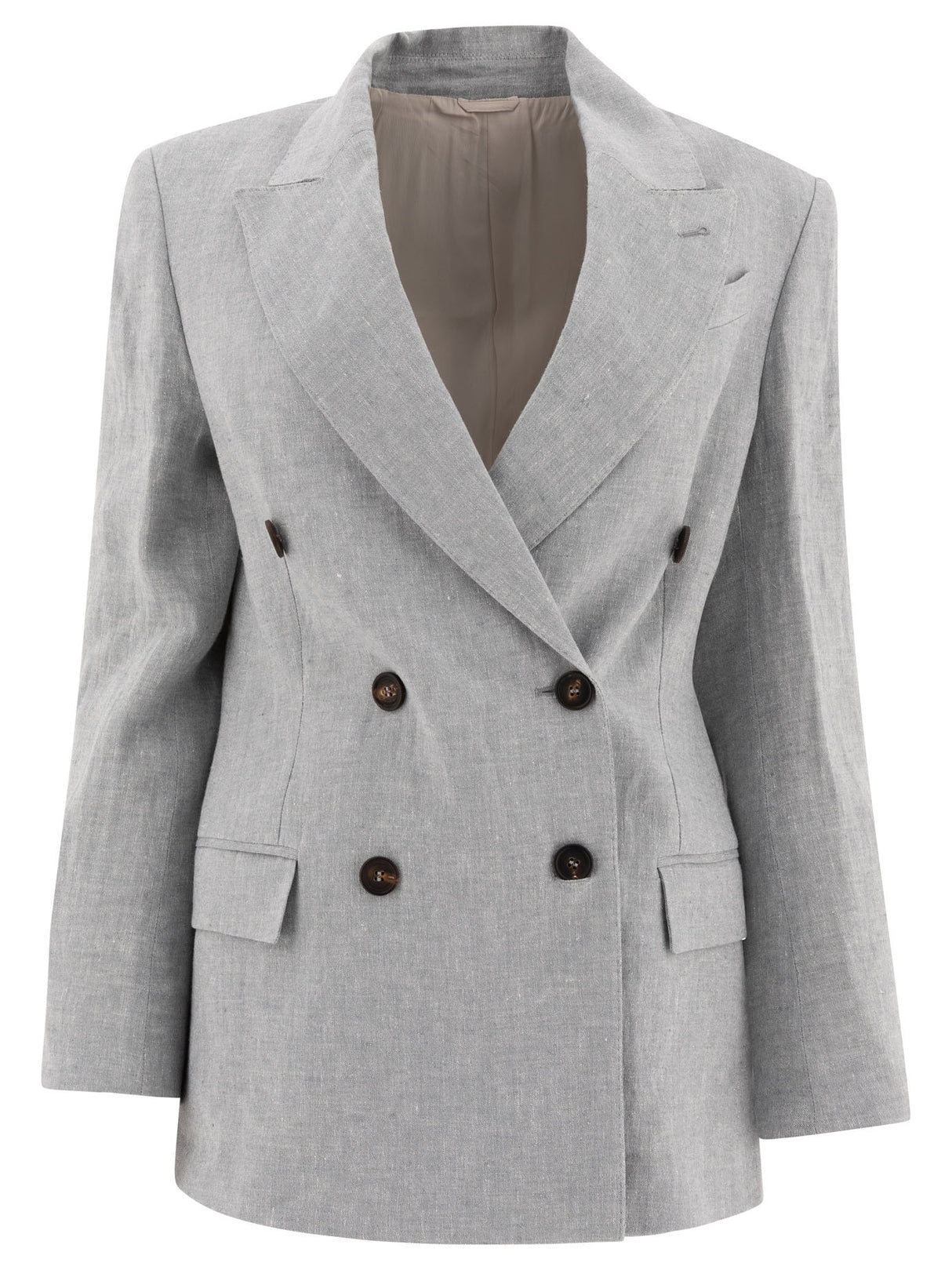 BRUNELLO CUCINELLI Women's Canvas Blazer for SS25