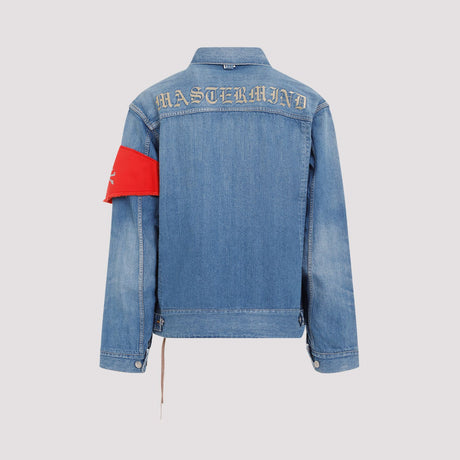 MASTERMIND JAPAN Men's Denim Jacket - SS24 Collection