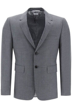 THOM BROWNE Classic Wool Single-Breasted Jacket