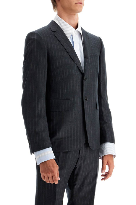 THOM BROWNE Elegant Pinstripe Wool Jacket - Size 2