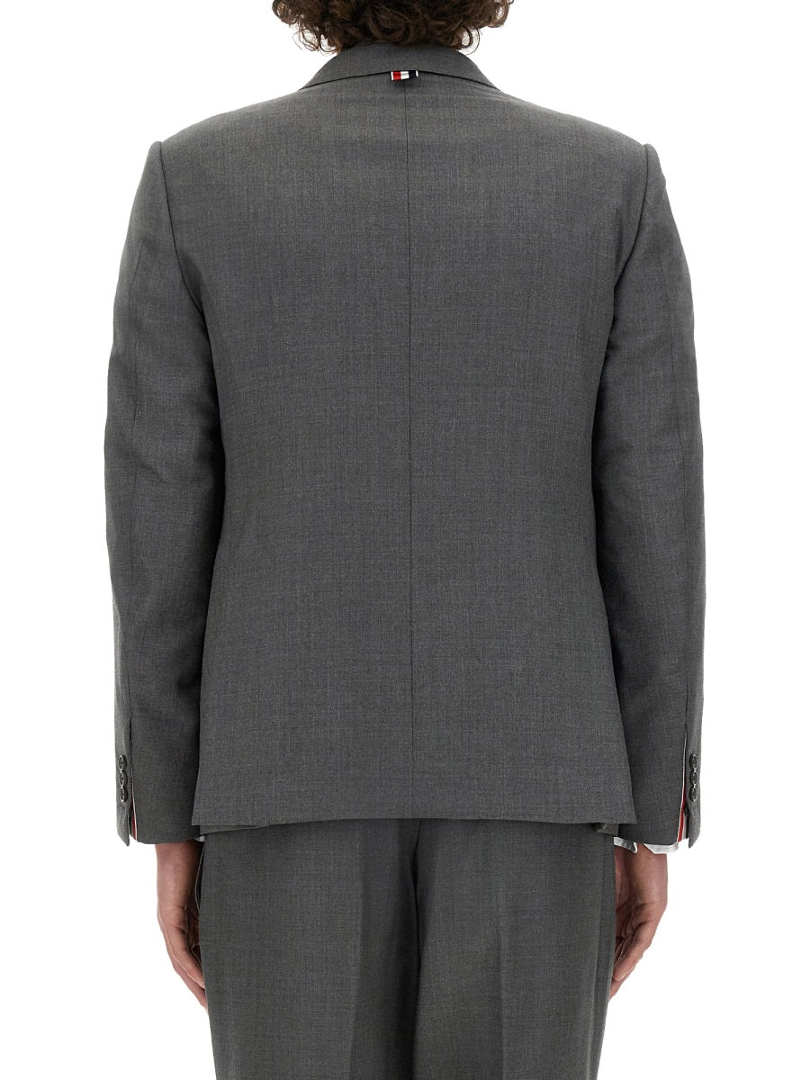 THOM BROWNE Classic Regular Fit Wool Jacket - Size 3