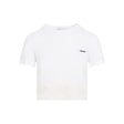 MIU MIU Cotton T-Shirt for Women - SS25 Collection