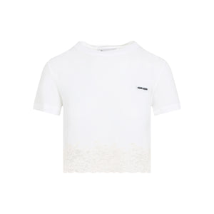 MIU MIU Cotton T-Shirt for Women - SS25 Collection