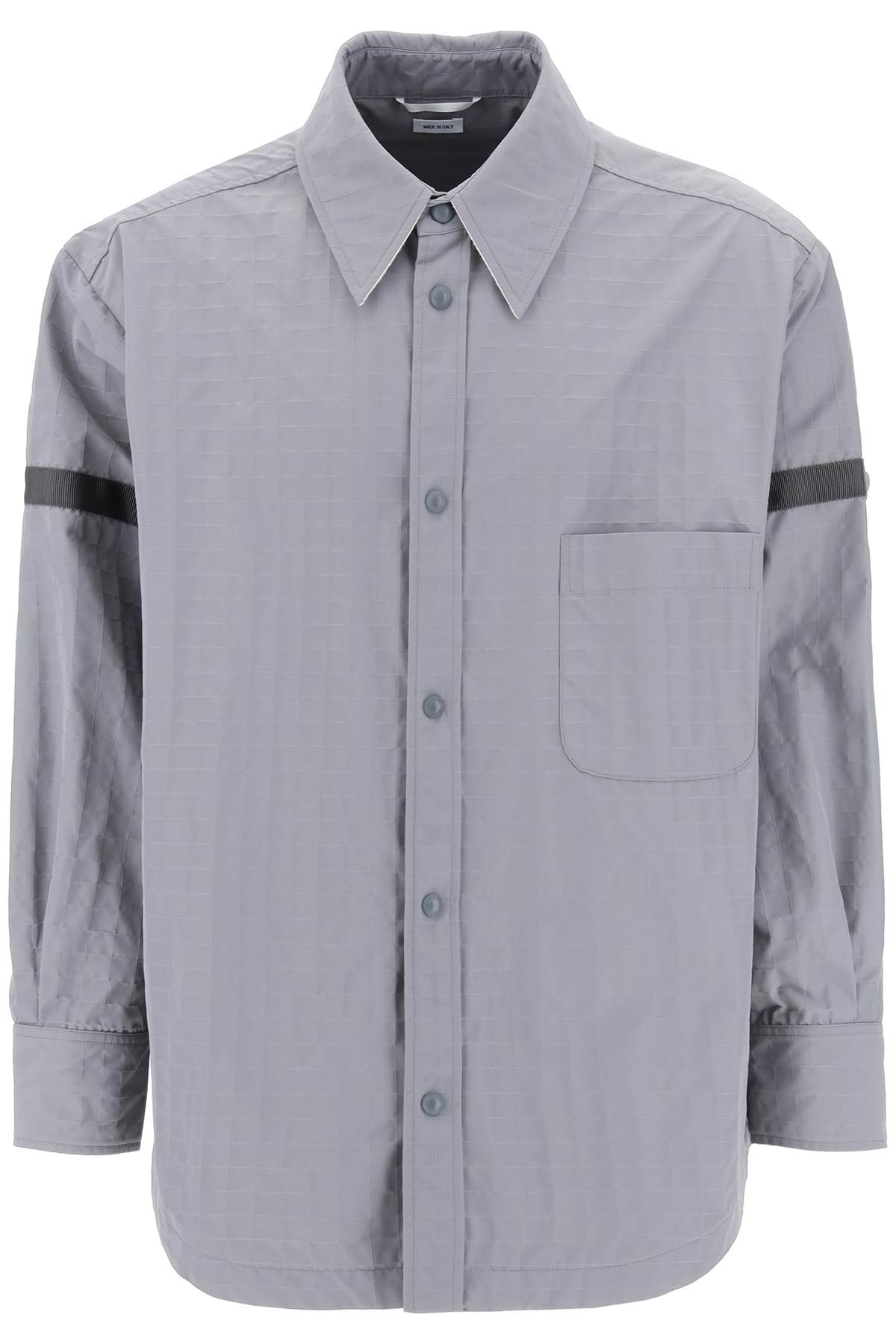 THOM BROWNE Nylon Ripstop Overshirt - Size 3