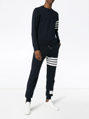 THOM BROWNE Men's 4-Bar Cotton Sweatpants