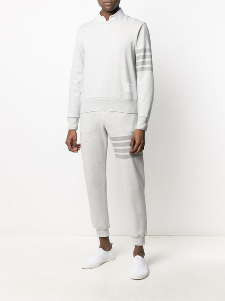 THOM BROWNE 4 Bar Stripe Cotton Track Pants