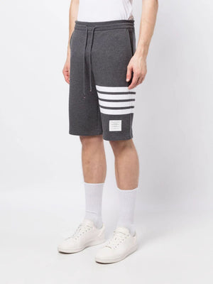 THOM BROWNE Men's Mini 4-Bar Sweat Shorts