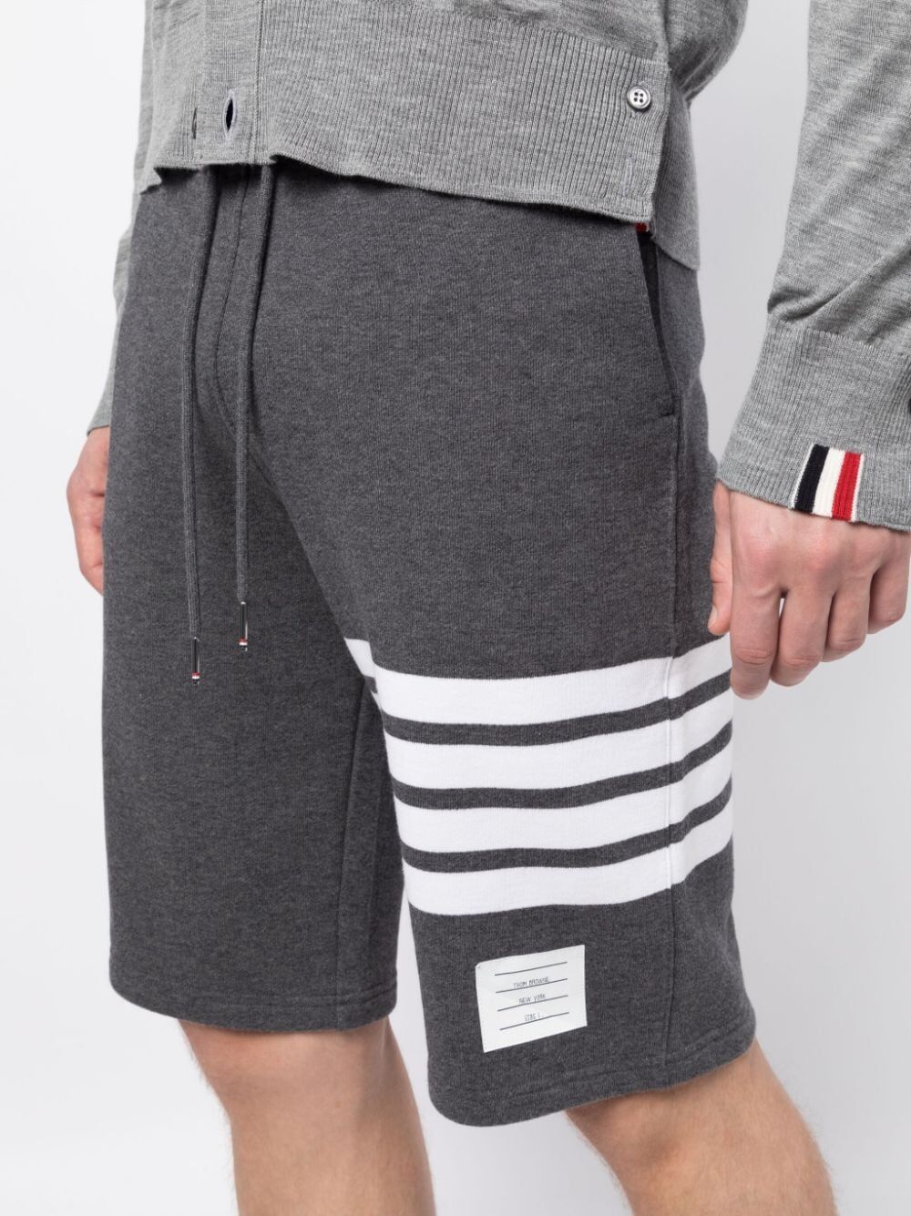 THOM BROWNE Men's Mini 4-Bar Sweat Shorts