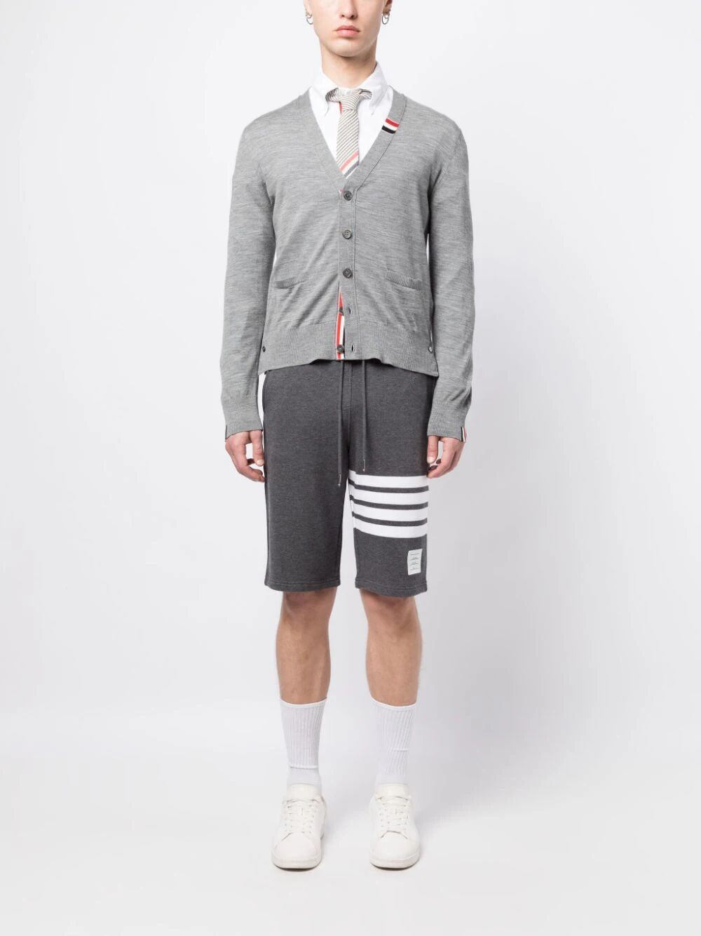 THOM BROWNE Men's Mini 4-Bar Sweat Shorts