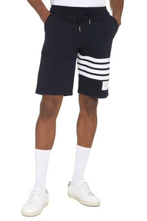 THOM BROWNE Men's Mini 4-Bar Sweat Shorts