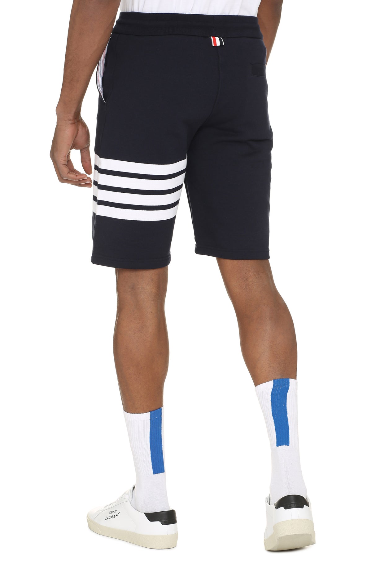 THOM BROWNE Men's Mini 4-Bar Sweat Shorts