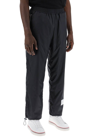 THOM BROWNE Relaxed Straight Leg Ripstop Pants - Size 2