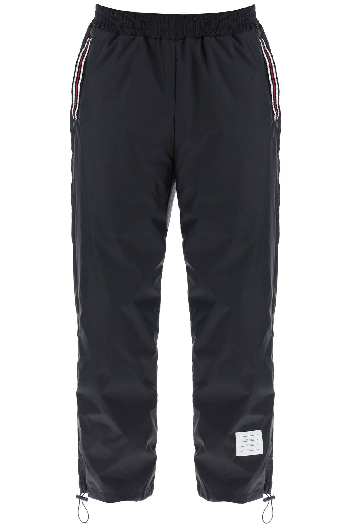 THOM BROWNE Relaxed Straight Leg Ripstop Pants - Size 2