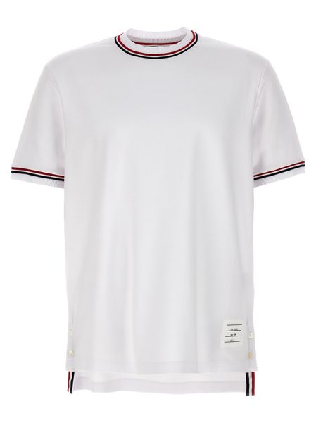 THOM BROWNE Cotton Crew-Neck T-Shirt - Size 00 to 5