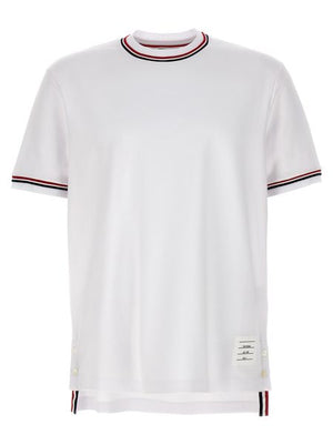 THOM BROWNE Cotton Crew-Neck T-Shirt - Size 00 to 5