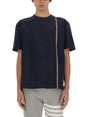 THOM BROWNE Classic Cotton T-Shirt - Size 3 JP