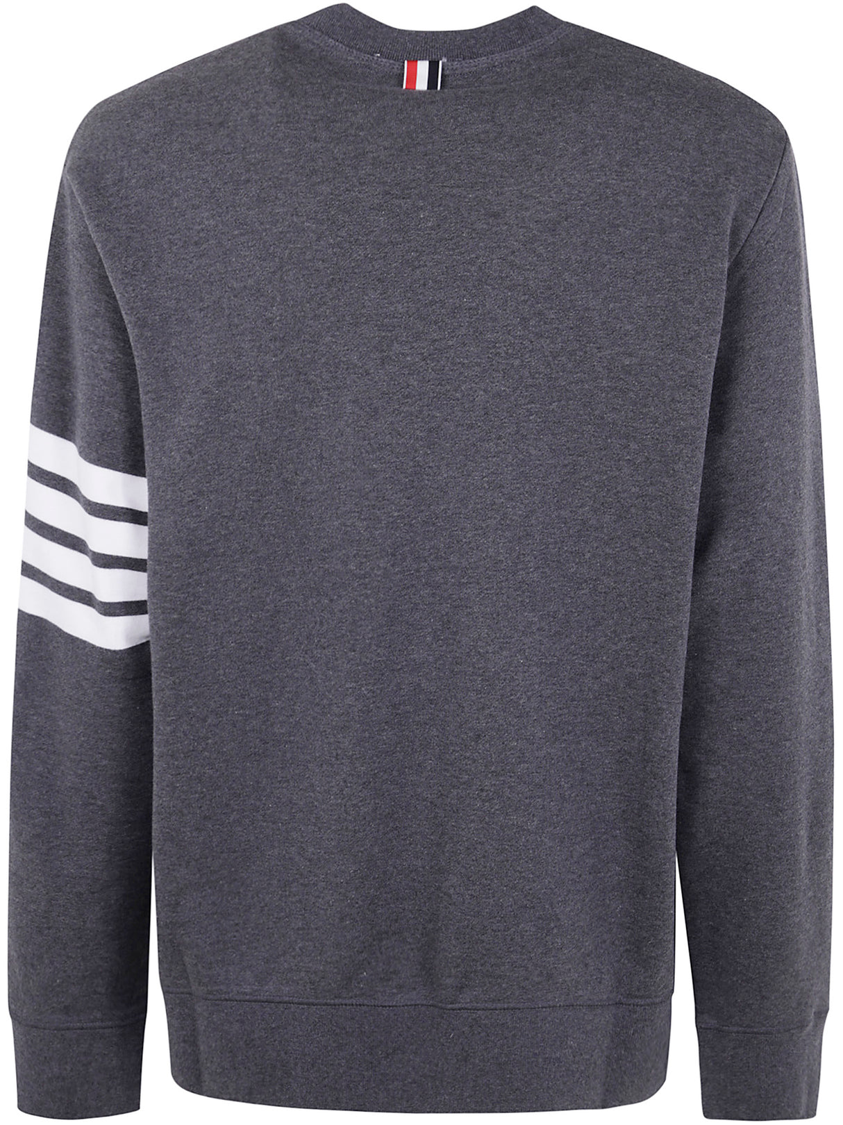 THOM BROWNE Classic Loop Back Sweatshirt with Engineered 4 Bar - SS25