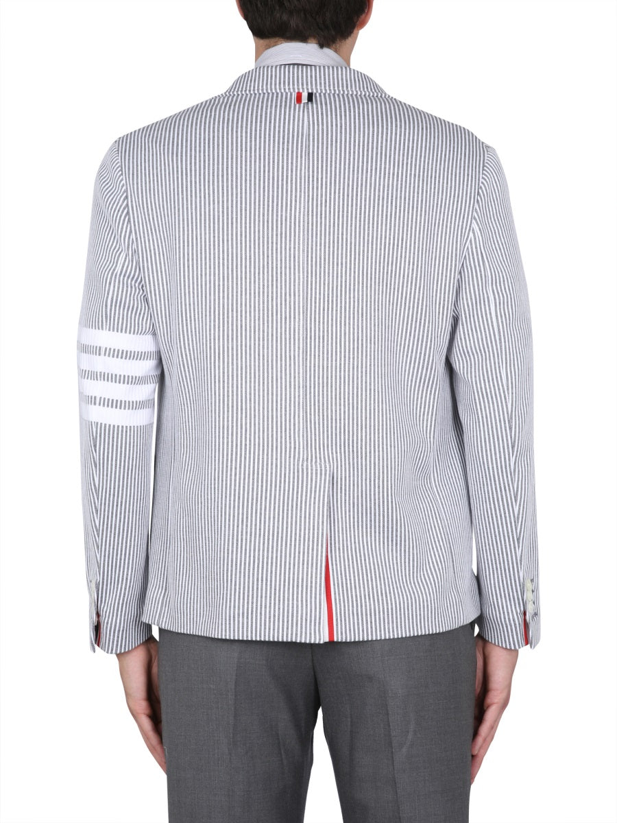 THOM BROWNE Classic 4-Bar Single Breasted Jacket