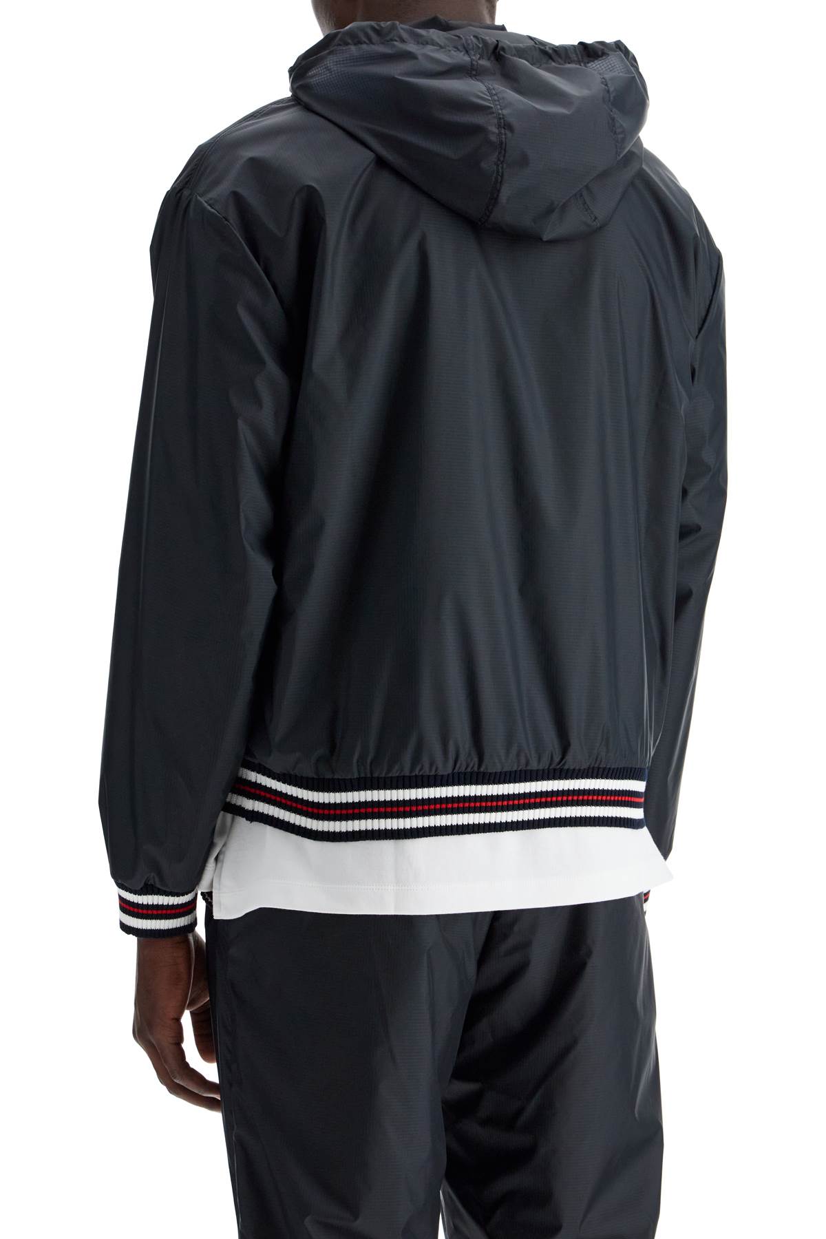 THOM BROWNE Oversized Zip-Up Jacket for Men