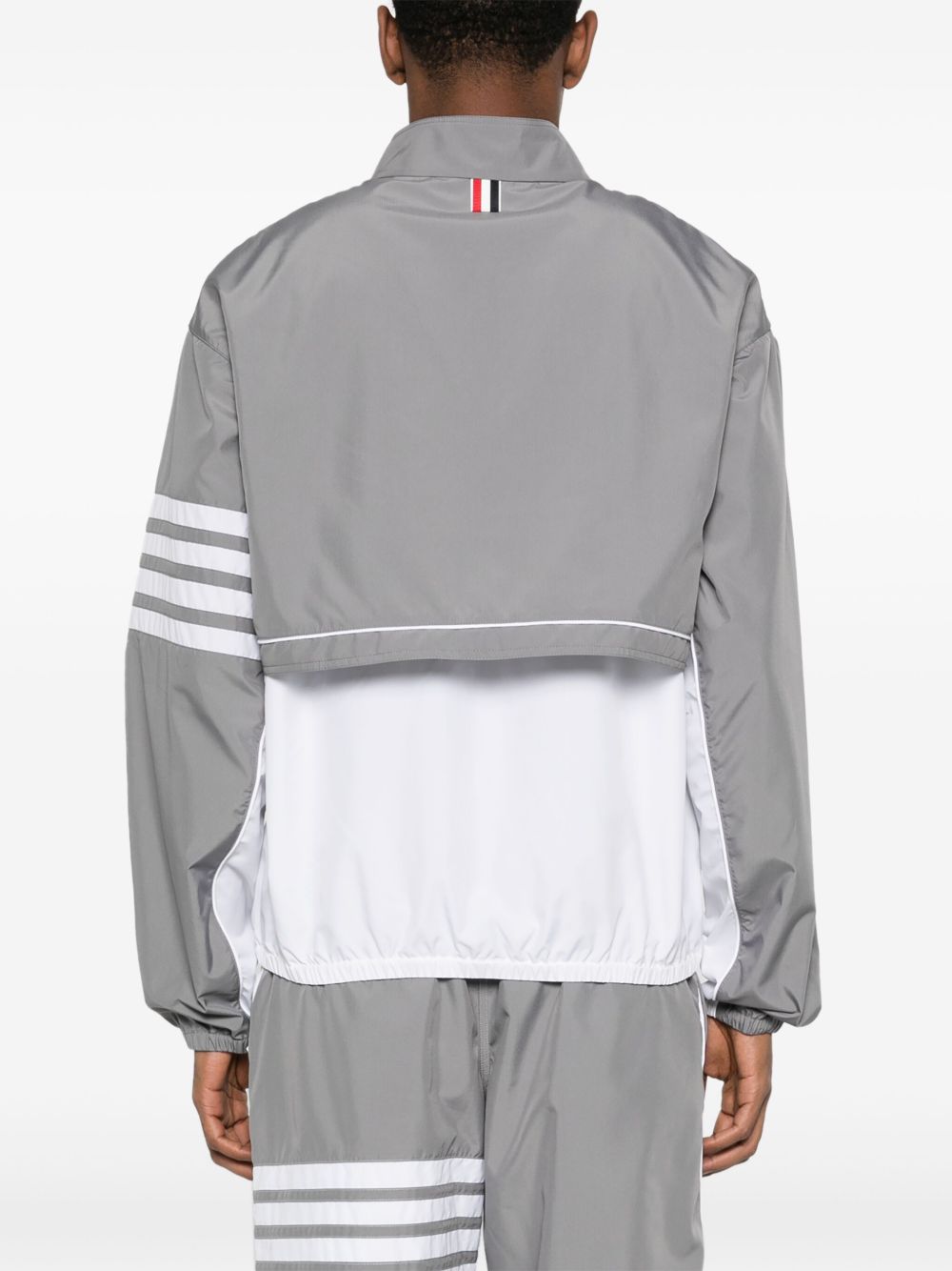 THOM BROWNE Signature 4-Bar Colorblock Jacket