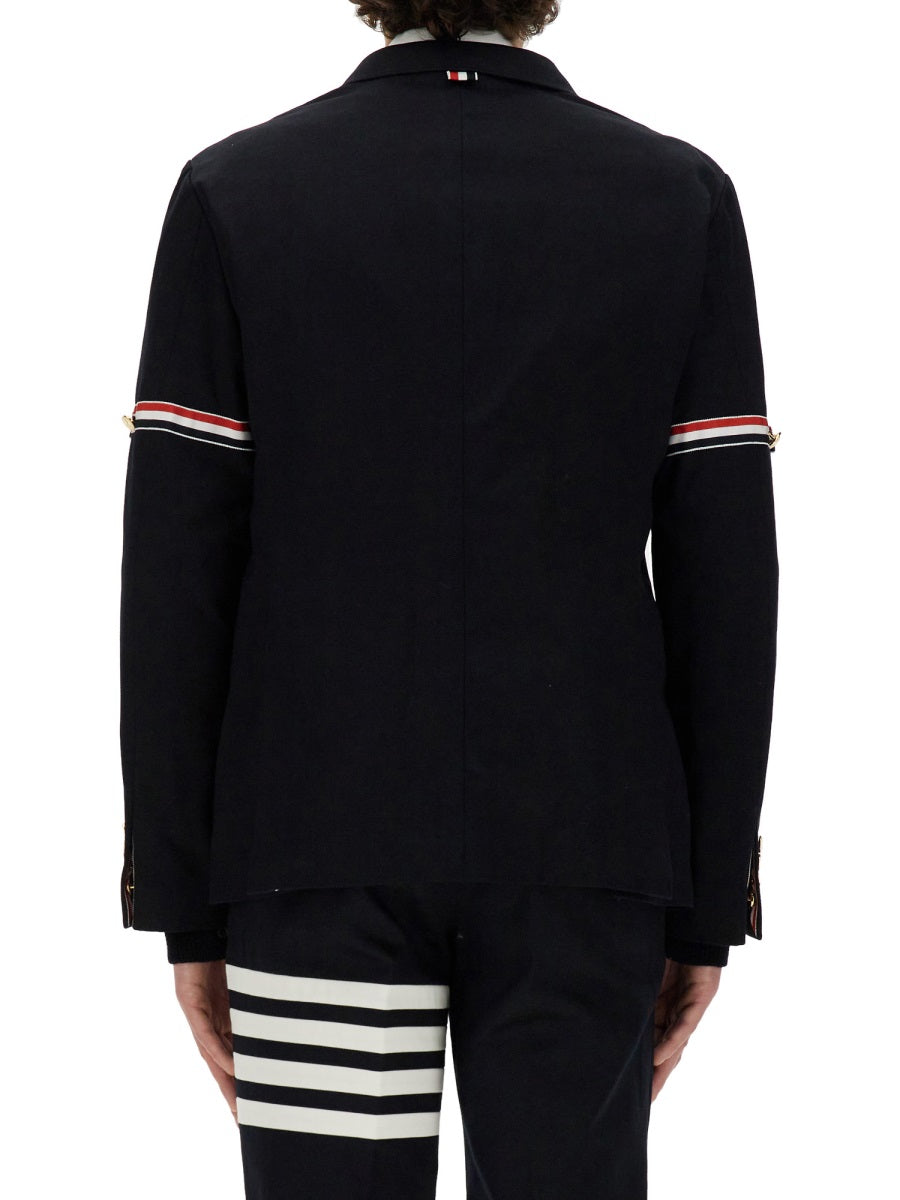 THOM BROWNE Single-Breasted Jacket - Size 2