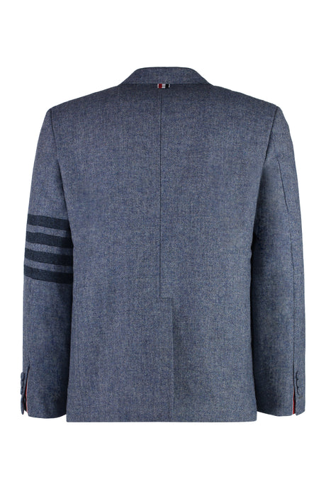 THOM BROWNE Men's Wool Single-Breasted Blazer