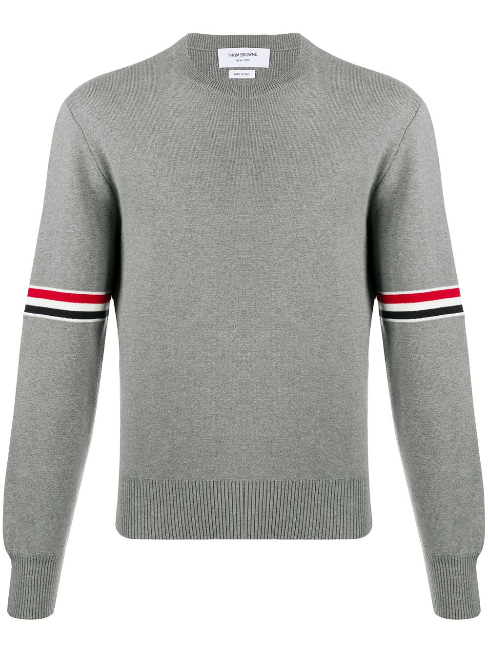 THOM BROWNE Classic Crewneck Knit Sweater