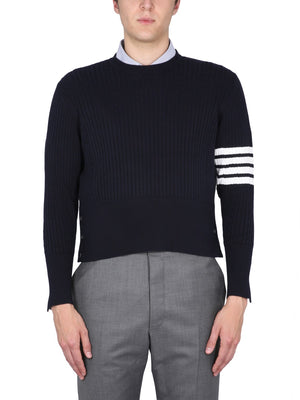 THOM BROWNE 4-Bar Stripe Mini T-Shirt