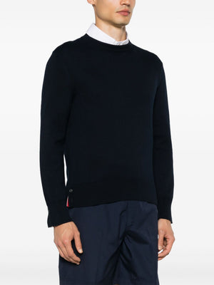 THOM BROWNE Signature Stripe Cotton Sweater