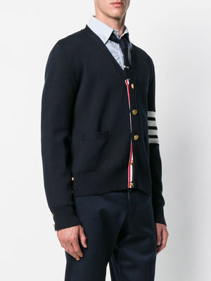 THOM BROWNE Men's 4-Bar Cotton Cardigan